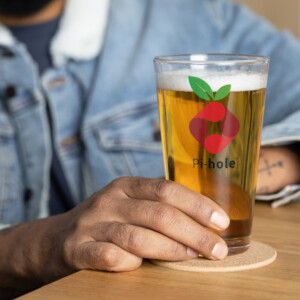 Shaker pint glass
